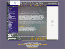 Tablet Screenshot of leicesterplating.co.uk